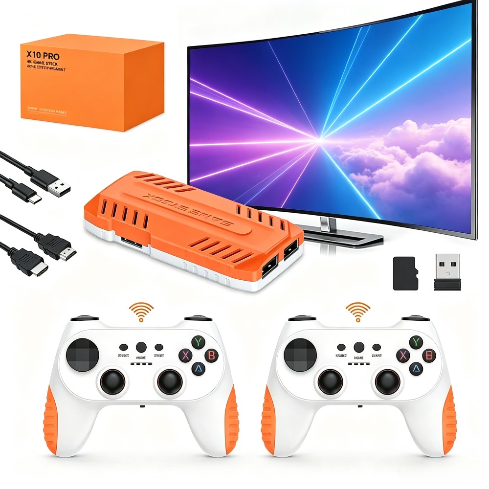 Retro Gaming Hdmi Stick - X10 Pro Retro TV Game Stick,