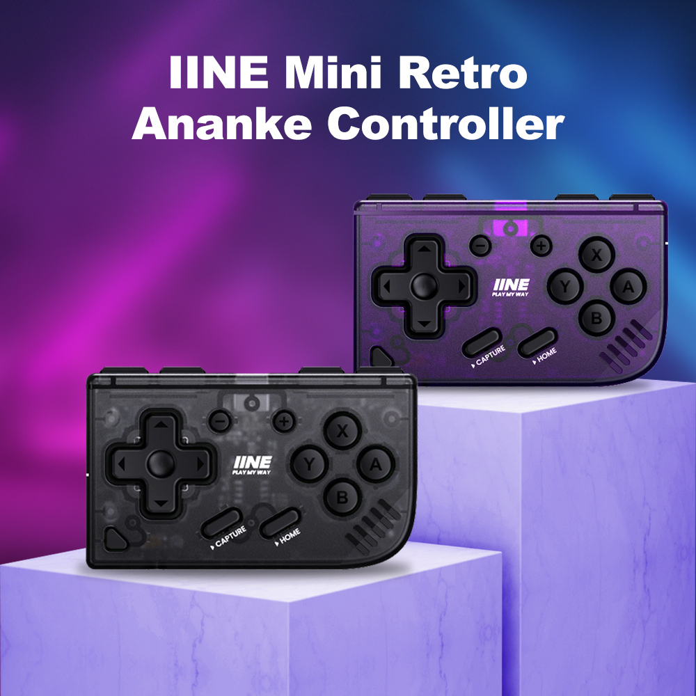 Retro Gaming Joystick - Controller Mini Tascabile IINE per Nintendo