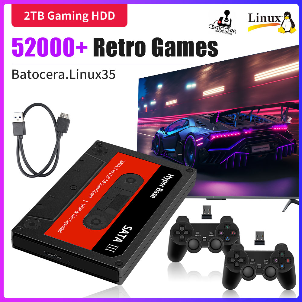 Retro Gaming Batocera - HDD da gioco Hyper Base Batocera