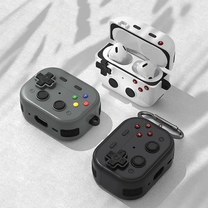 Retro Gaming Cabinet - Custodia protettiva per auricolari per Airpods