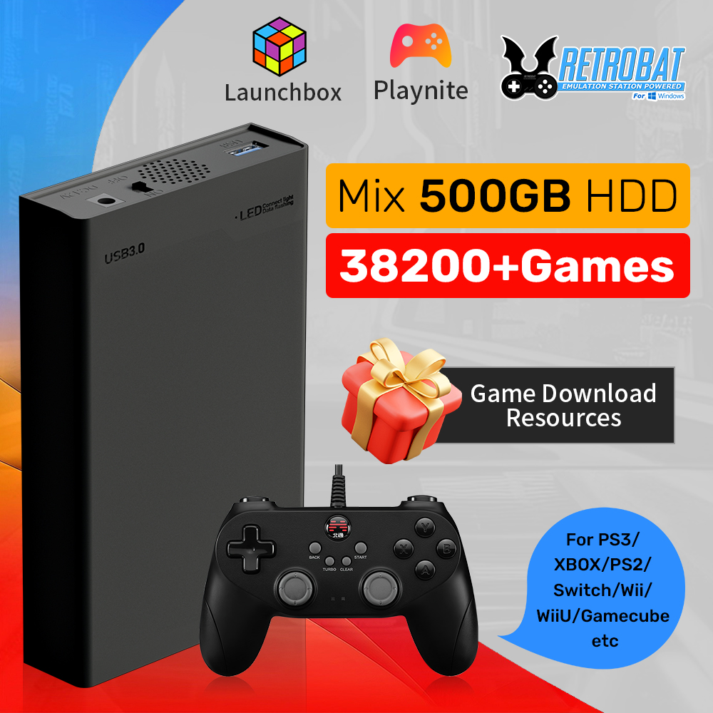 Retro Gaming Xbox - HDD da gioco da 500 GB