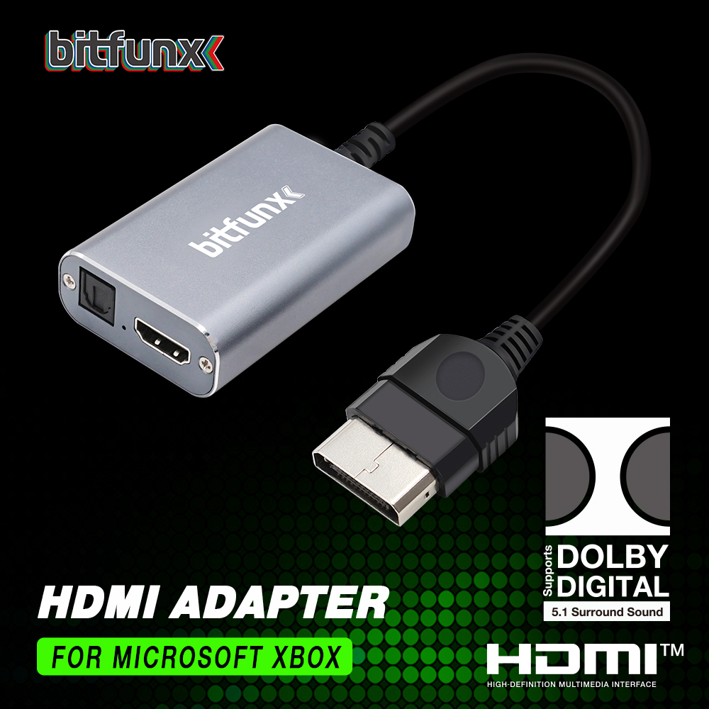 Retro Gaming Xbox - Bitfunx HDMI ™ Adattatore per console