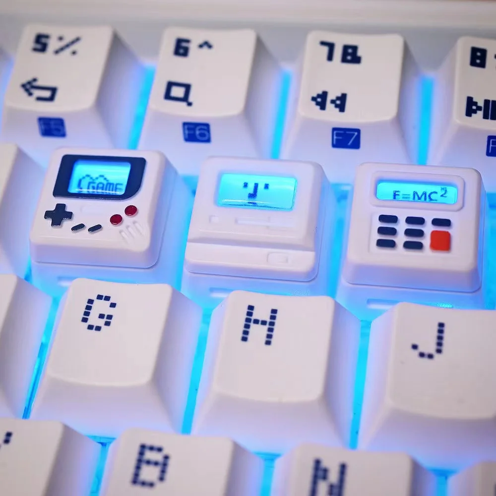 Retro Gaming Apk - Set di Tasti Creativi Retrò Trasparenti