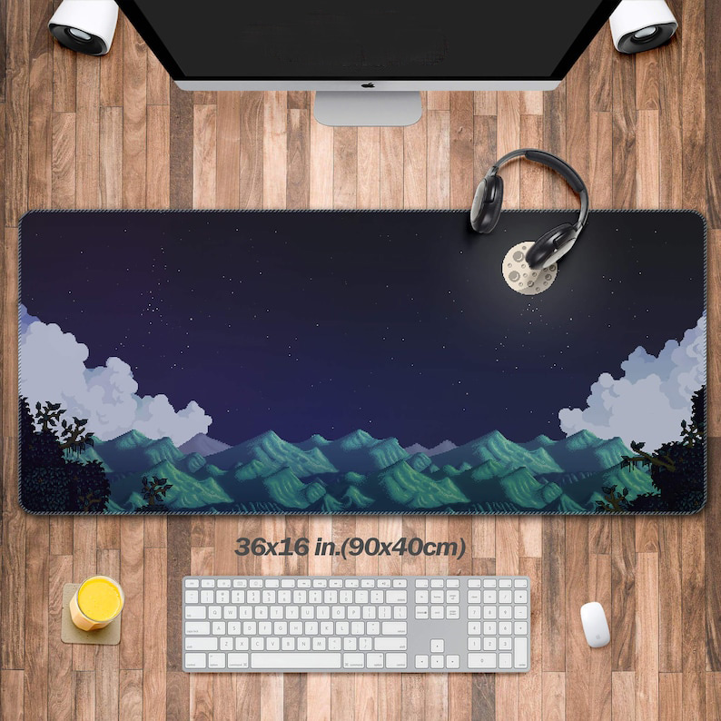 Retro Gaming Keyboard - Tappetino da scrivania Digital Valley, tappetino