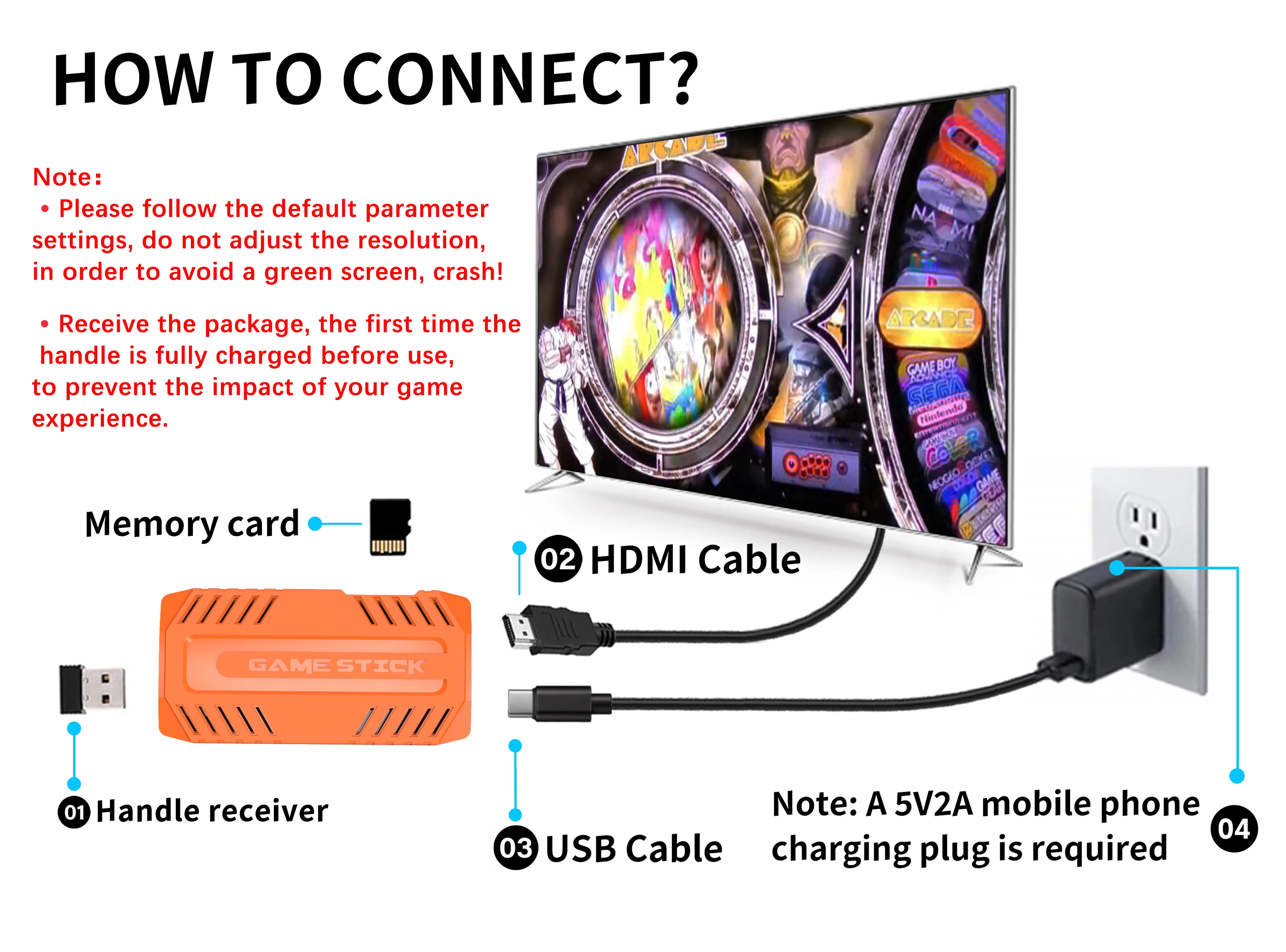 Retro Gaming Hdmi Stick - NUOVA console da gioco retrò U36