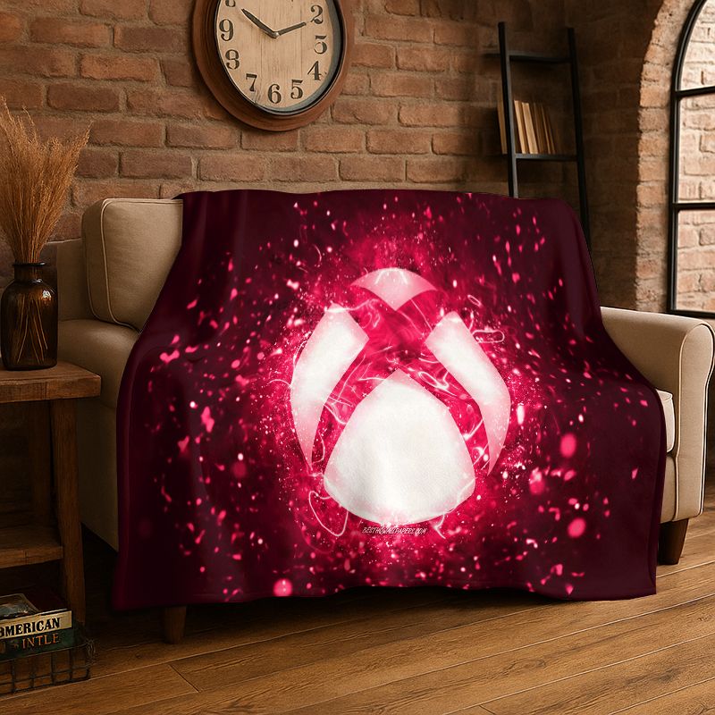 Coperta in flanella con logo r - Retro Gaming Xbox recensione e prezzo