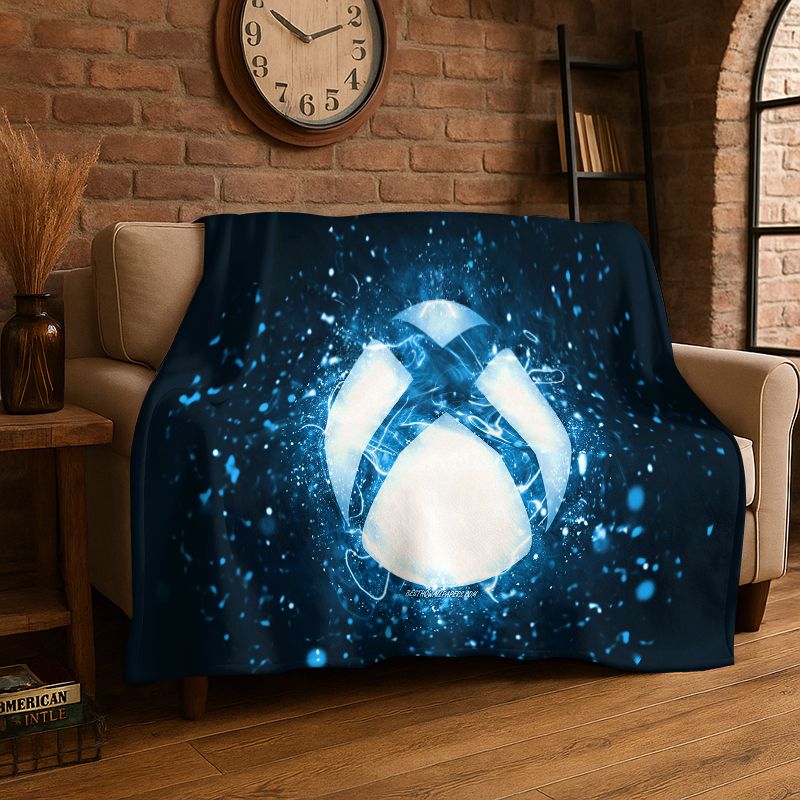 Coperta in flanella con logo r - Retro Gaming Xbox recensione e prezzo