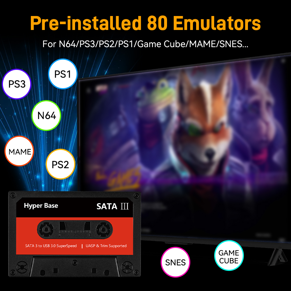 Batocera 500G/2T Emulatore Gio - Retro Gaming Batocera recensione e prezzo