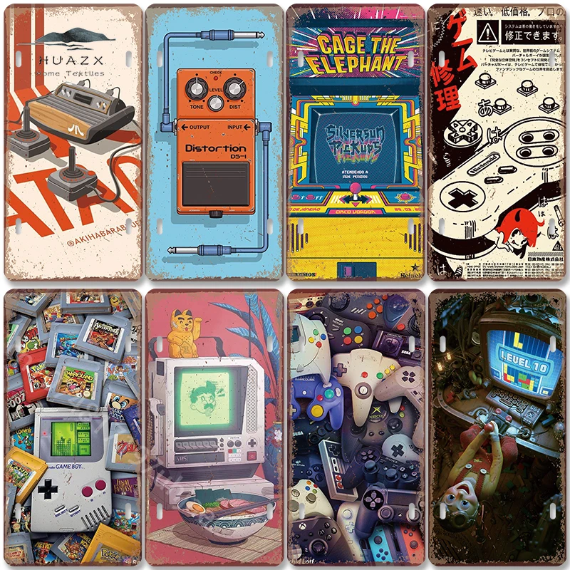 Targa in Metallo Vintage per G - Retro Gaming For Tv recensione e prezzo