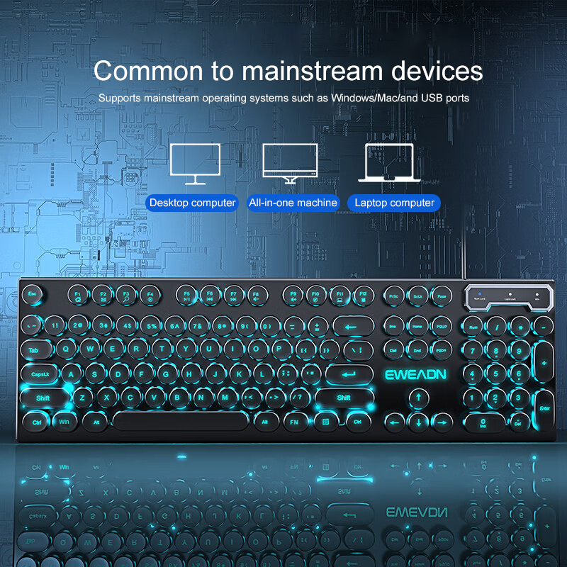 Tastiera da gioco per macchina - Retro Gaming Keyboard recensione e prezzo