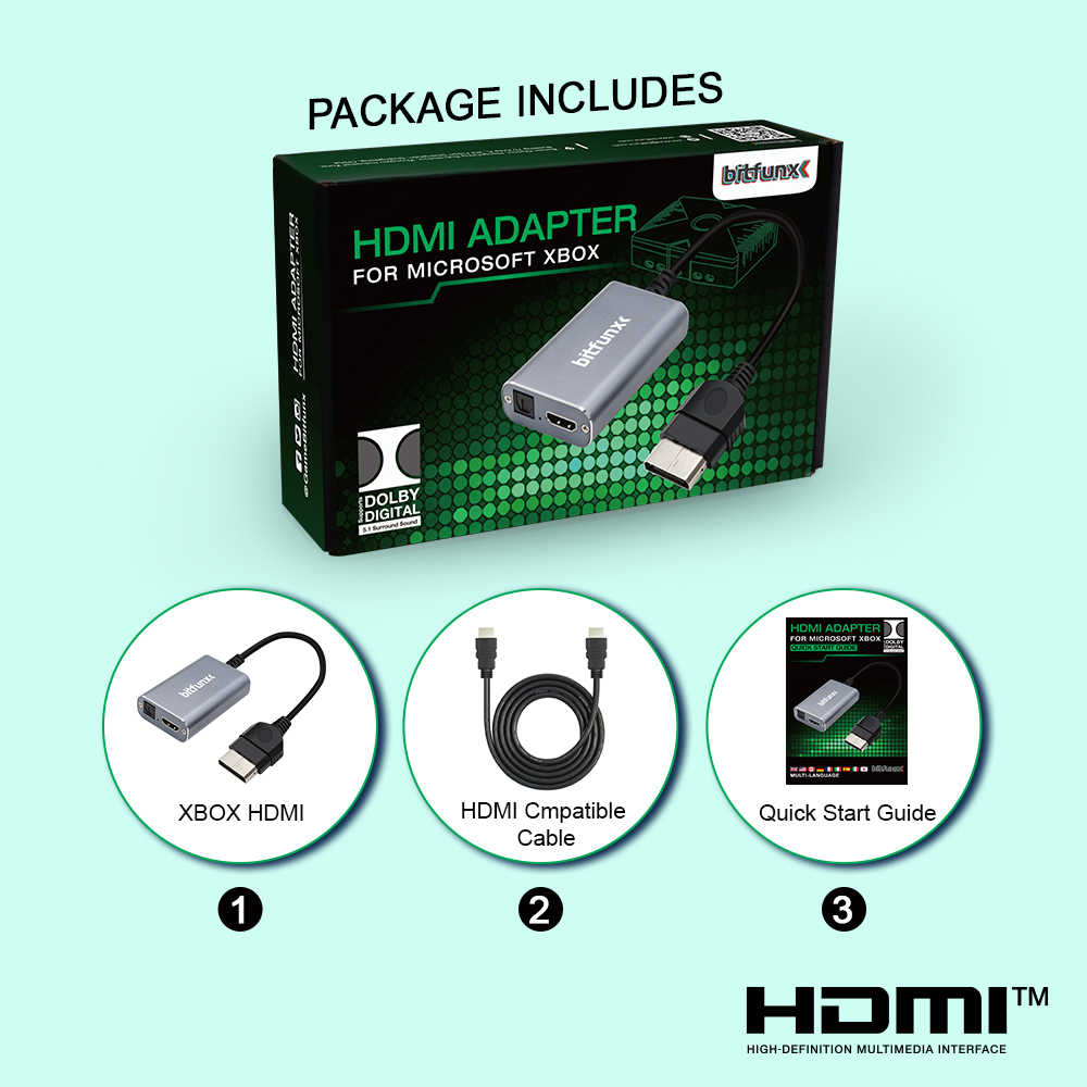 Bitfunx HDMI ™   Adattatore pe - Retro Gaming Xbox recensione e prezzo