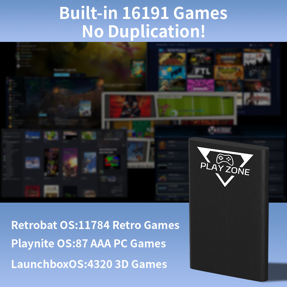 Play Zone 1TB HDD Portatile pe - Retro Gaming Xbox recensione e prezzo
