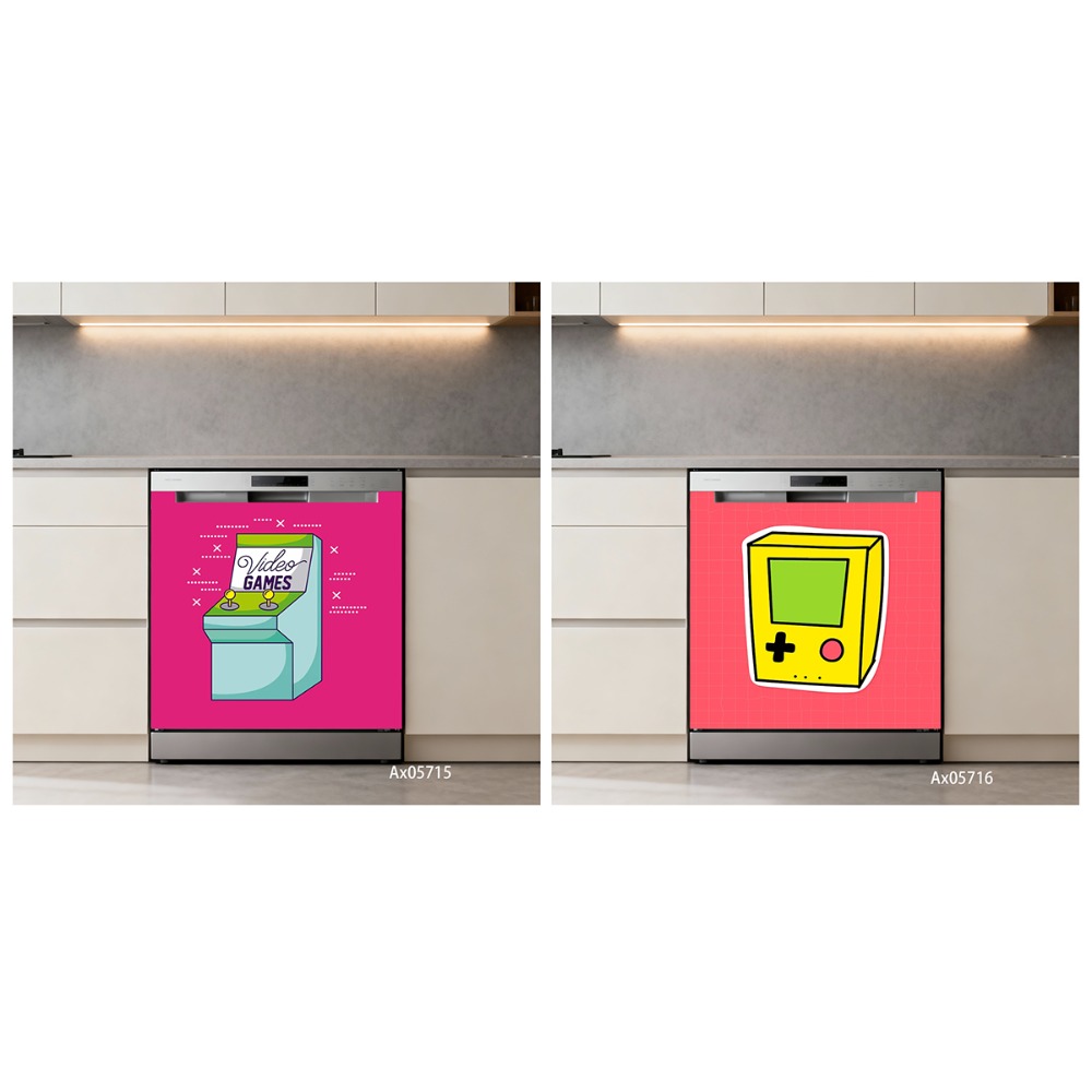 Adesivo per Porta Lavastovigli - Retro Gaming Cabinet recensione e prezzo