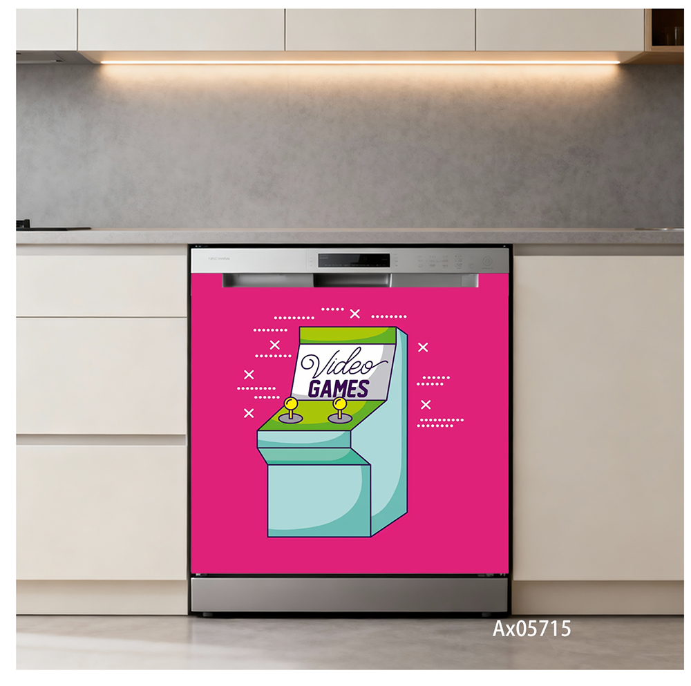 Adesivo per Porta Lavastovigli - Retro Gaming Cabinet recensione e prezzo