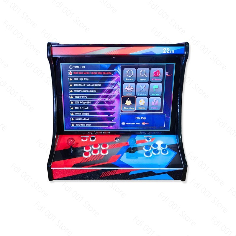 Cabinet Arcade LCD da 22 Polli - Retro Gaming Cabinet recensione e prezzo