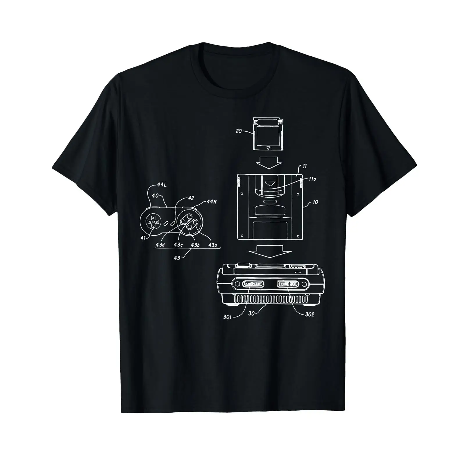 Maglietta vintage con schema d - Retro Gaming For Tv recensione e prezzo