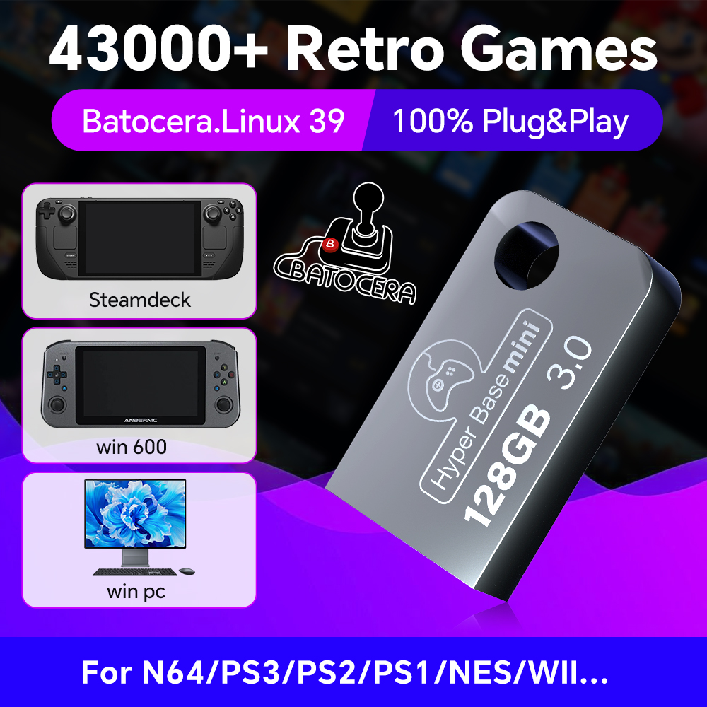 Batocera 128G Chiavetta USB pe - Retro Gaming Batocera recensione e prezzo