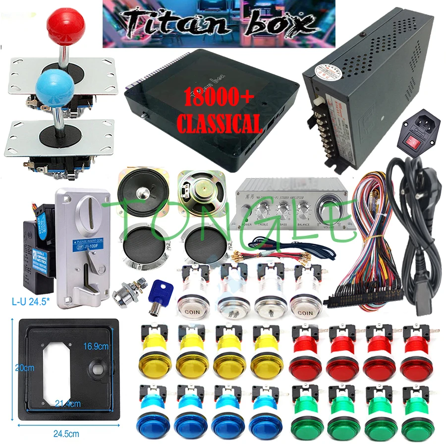 2 giocatori Titan Box 18000+ i - Retro Gaming Cabinet recensione e prezzo