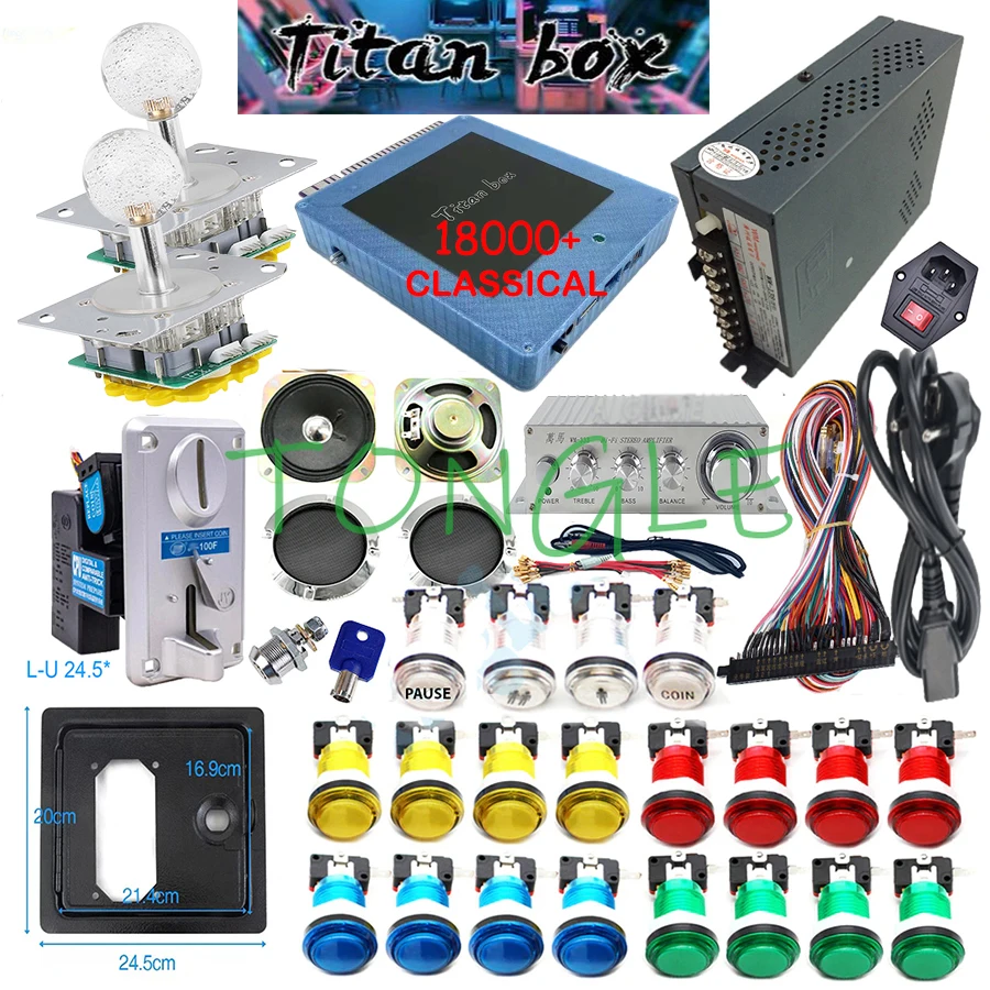 2 giocatori Titan Box 18000+ i - Retro Gaming Cabinet recensione e prezzo