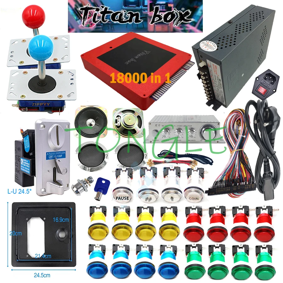 2 giocatori Titan Box 18000+ i - Retro Gaming Cabinet recensione e prezzo