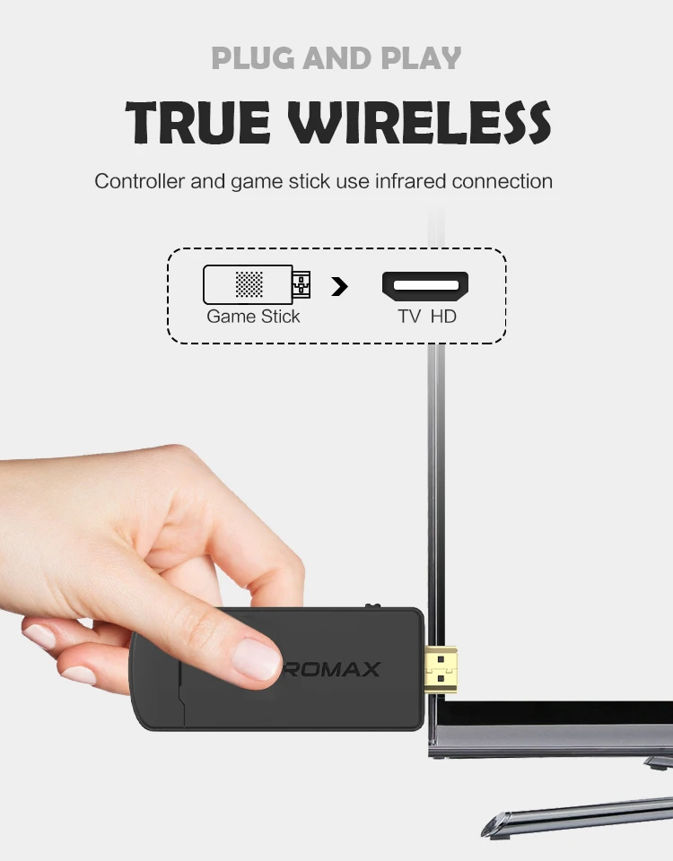 DATA FROG Console USB wireless - Retro Gaming Hdmi Stick recensione e prezzo